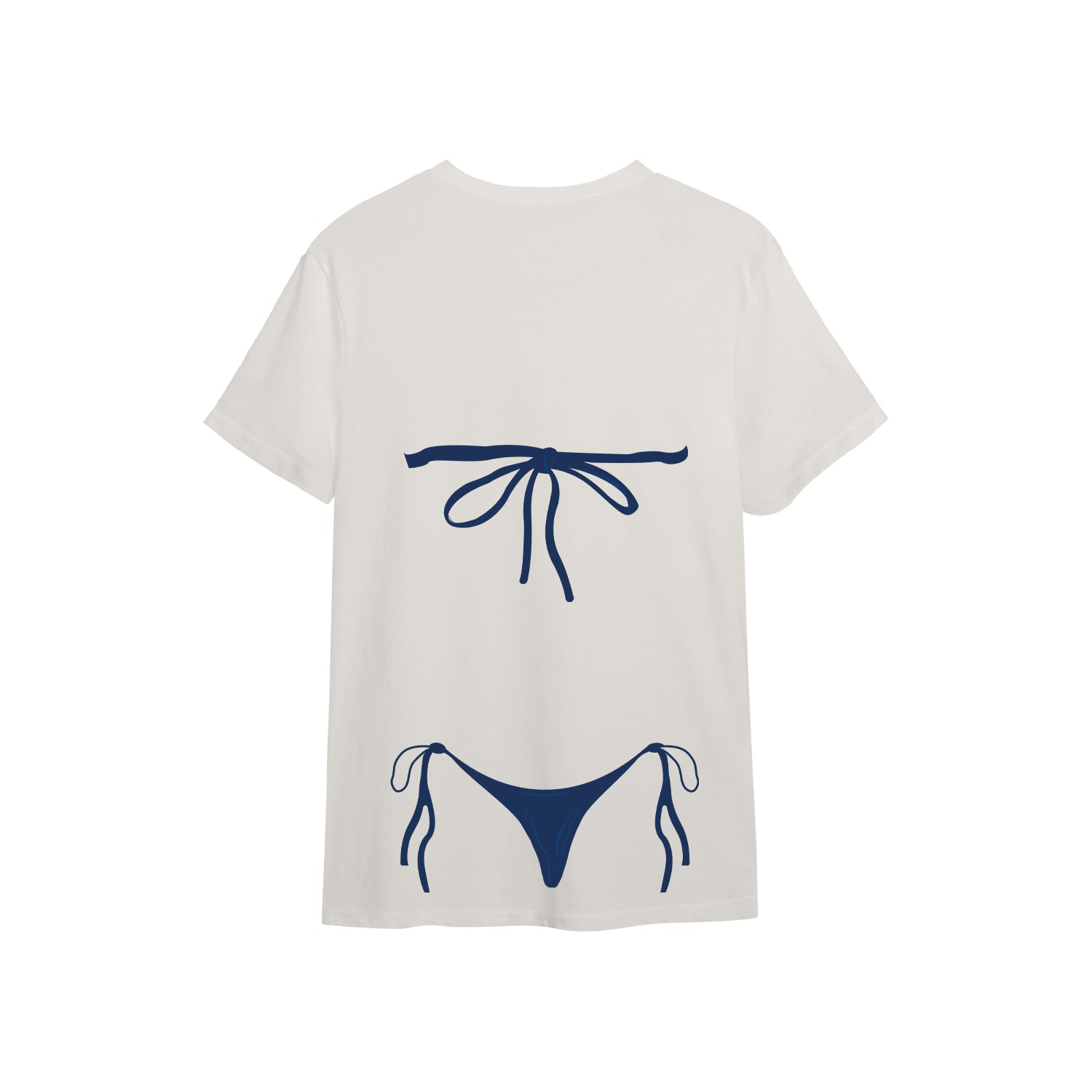 Navy Blue Bikini Tişört