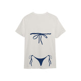 Navy Blue Bikini Tişört