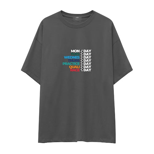 Formula 1 / Week Days Oversize Tişört