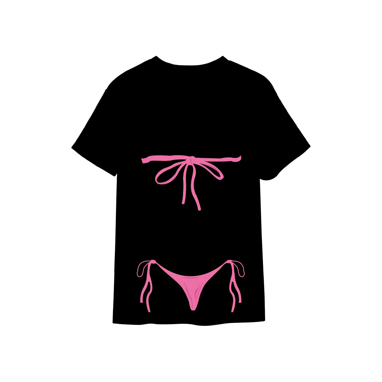 Pink Bikini Tişört
