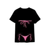 Pink Bikini Tişört