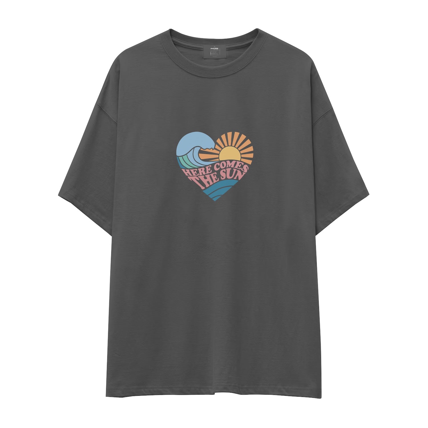 Here Comes The Sun Oversize Tişört