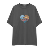 Here Comes The Sun Oversize Tişört