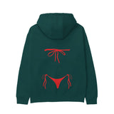 Red Bikini Hoodie