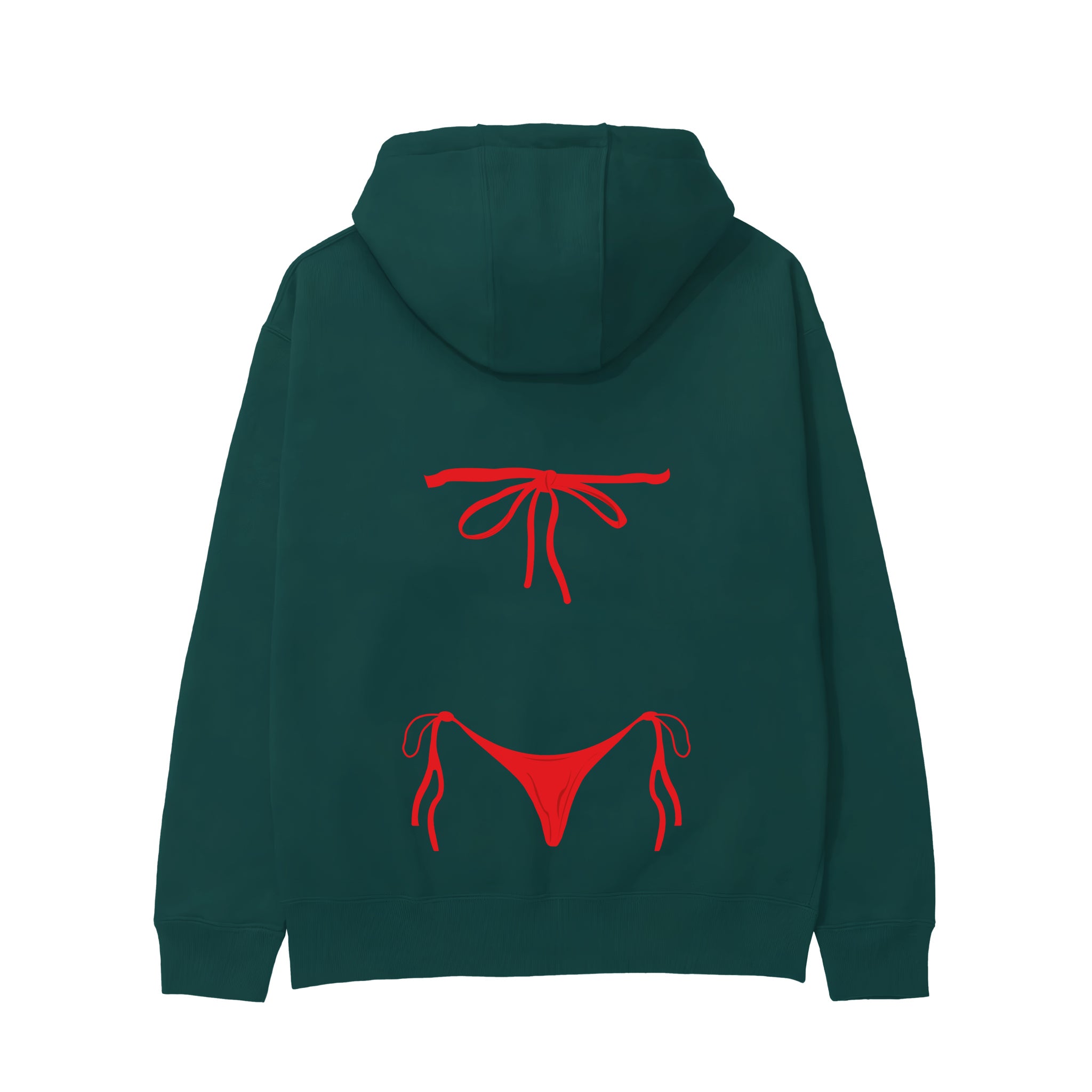 Red Bikini Hoodie
