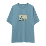 Kanagawa Oki Nami Ura Oversize Tişört