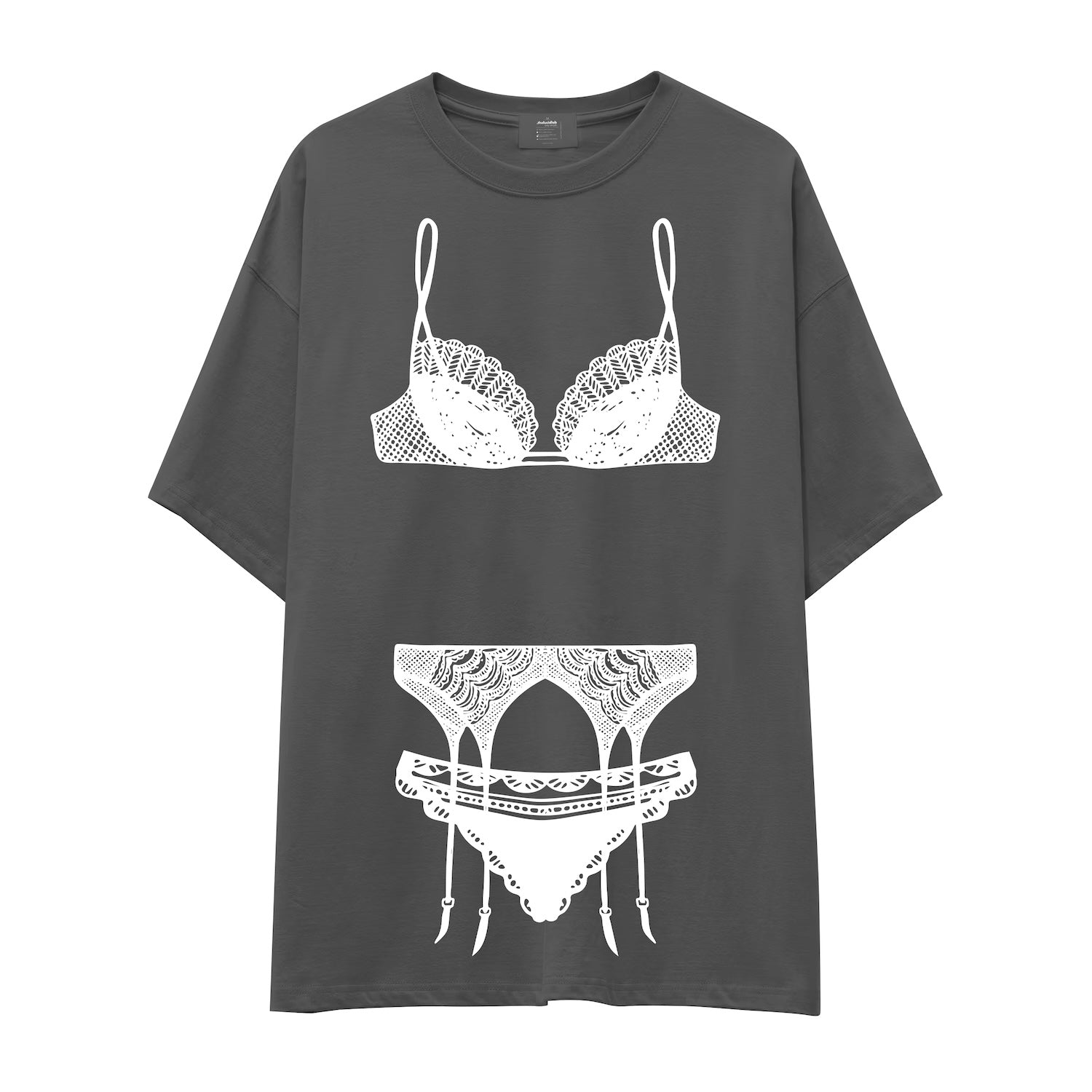 Noir Seduce Oversize Tişört