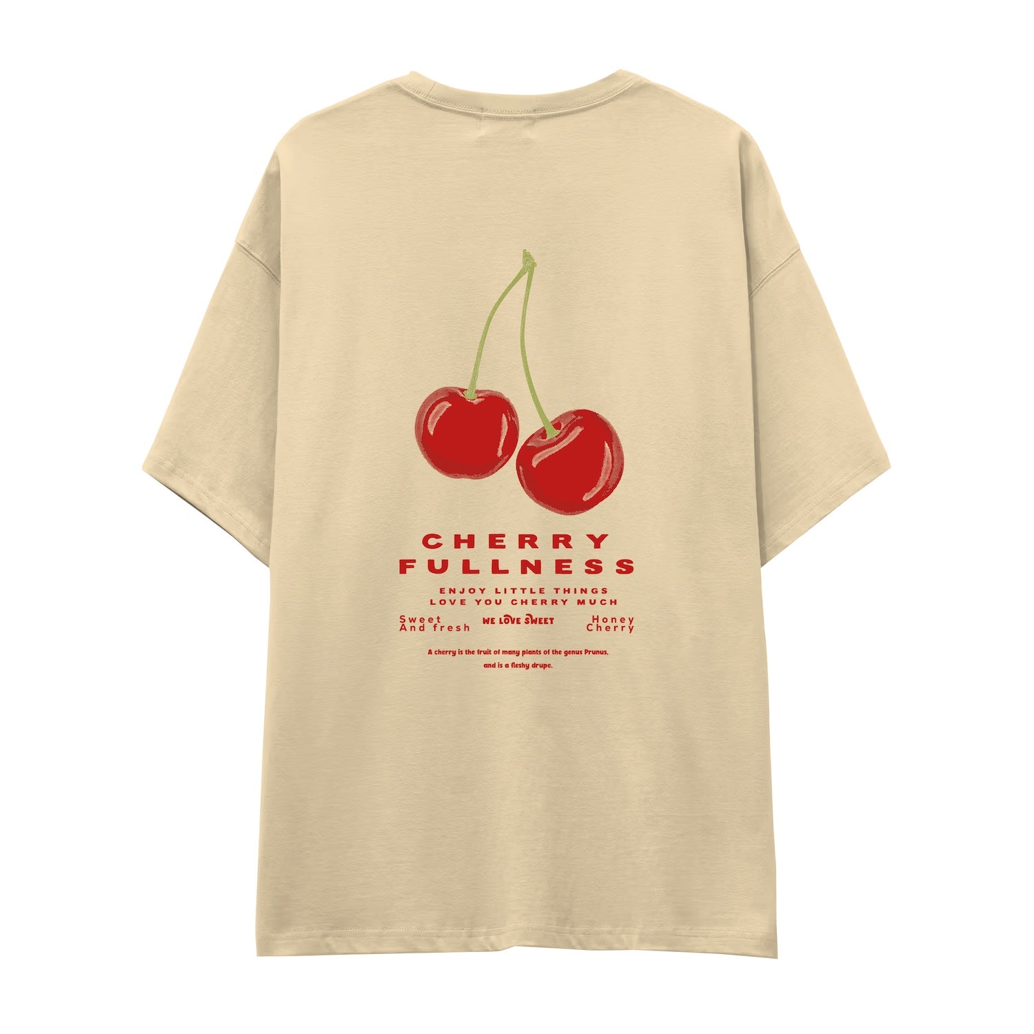Cherry Mood Oversize Tişört