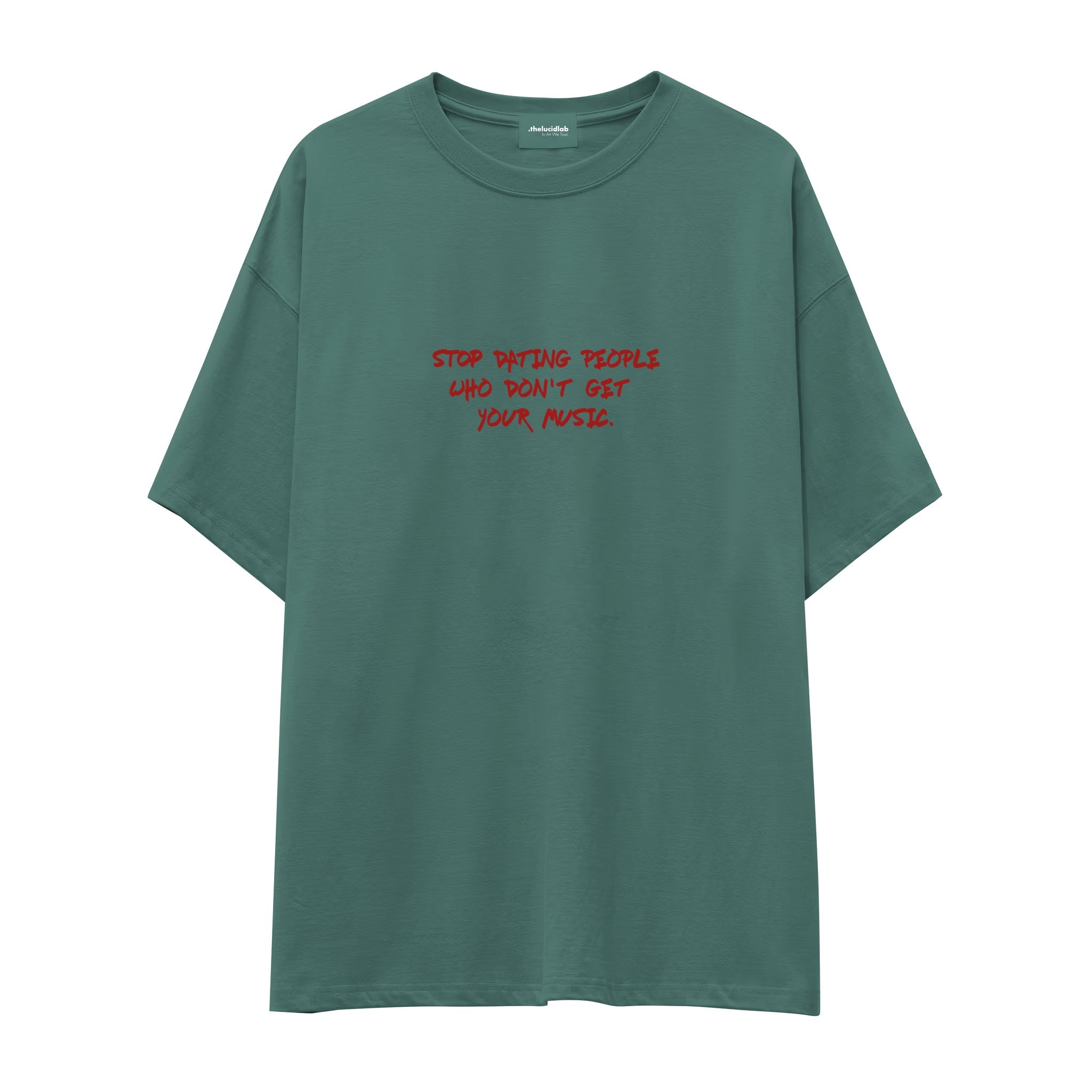 Stop Dating Oversize Tişört