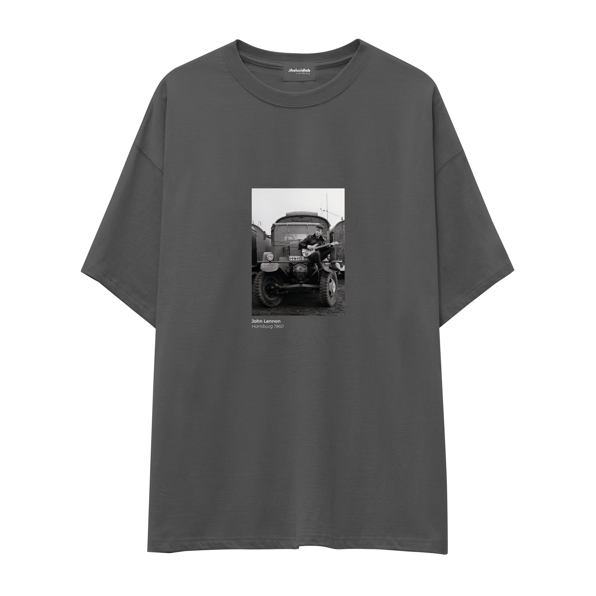 John Lennon Hamburg 1960 Oversize Tişört