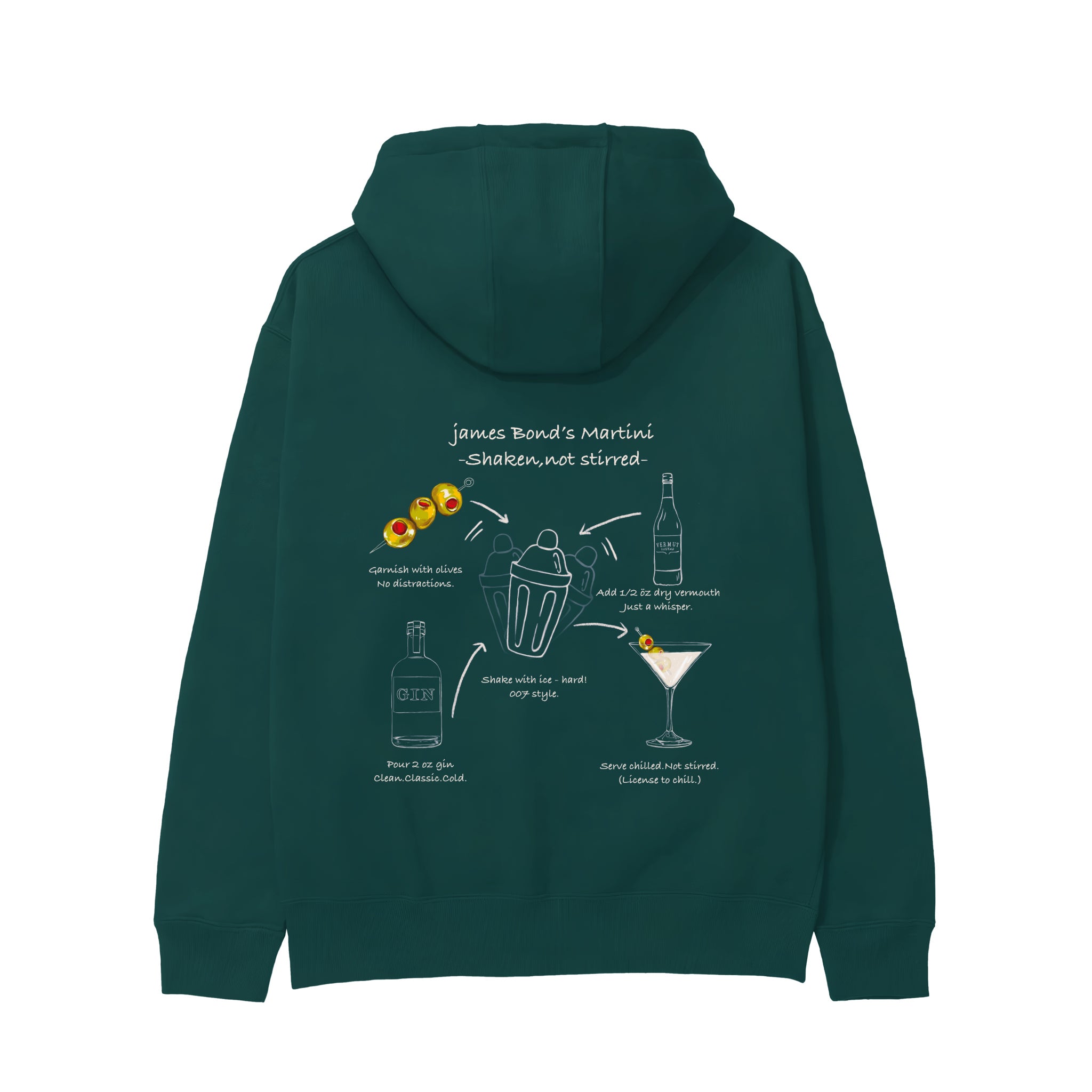 James Bond's Martini Hoodie