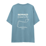 Monako Grand Prix Oversize Tişört