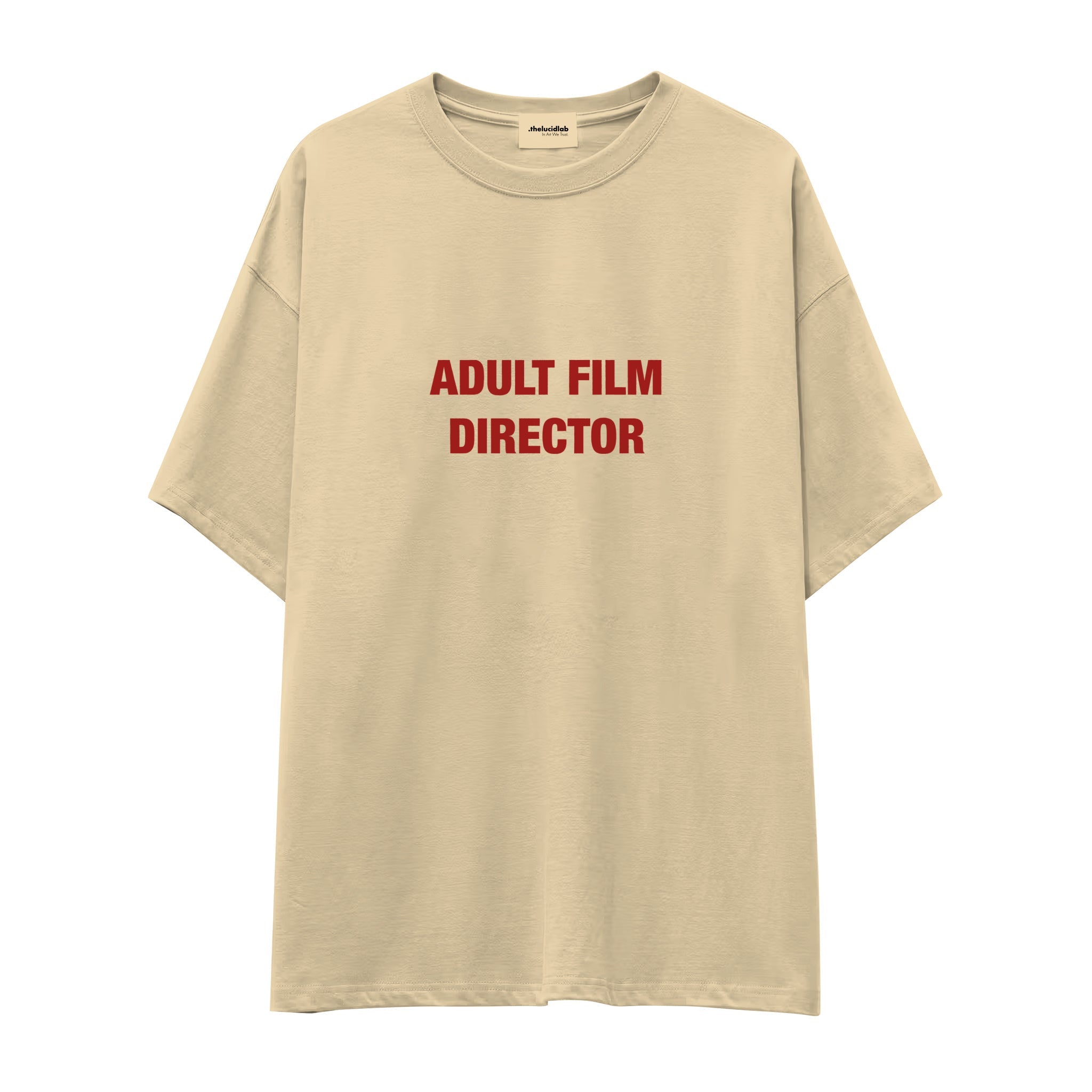 Adult Film Director Oversize Tişört