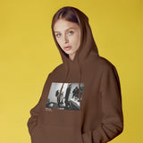 Jimmy Page Backstage Indianapolis 1975 Oversize Hoodie