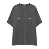 No Bra Oversize Tişört