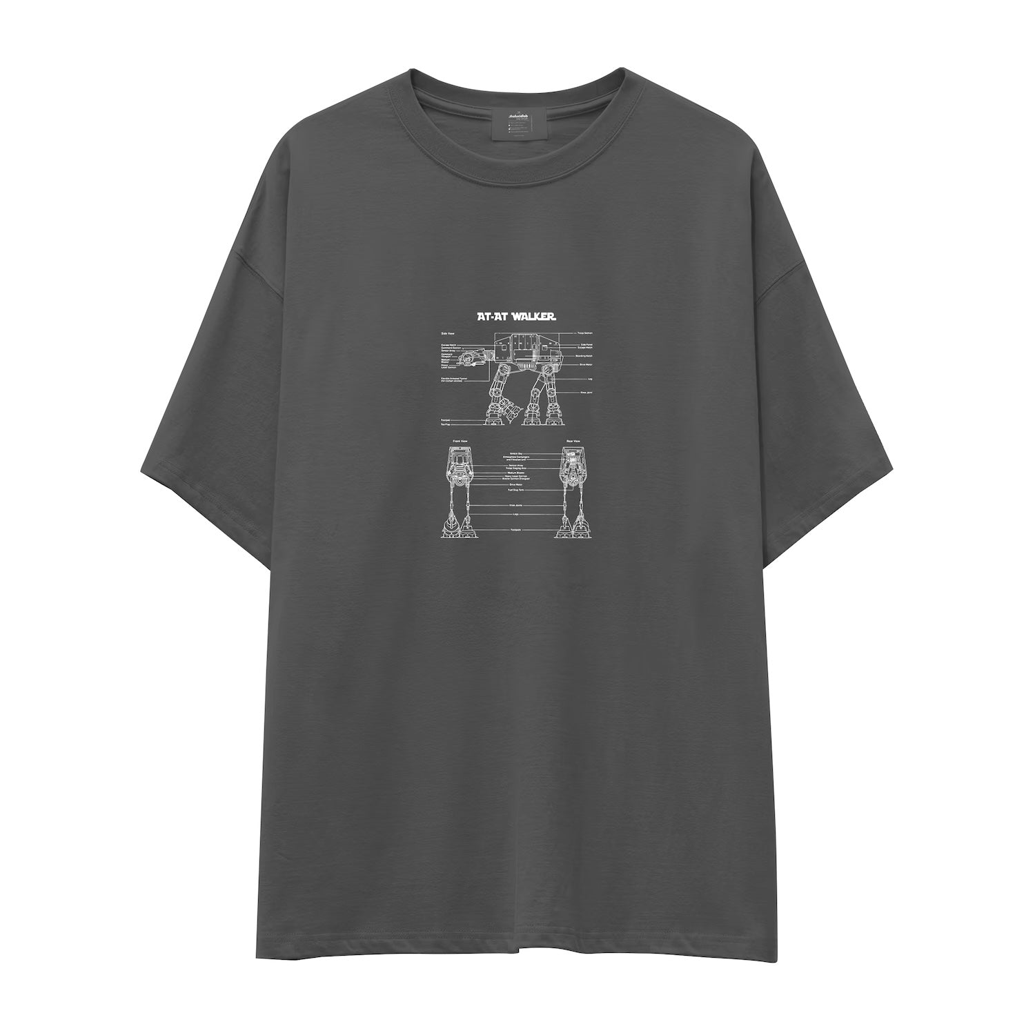 AT-AT Walker Oversize Tişört