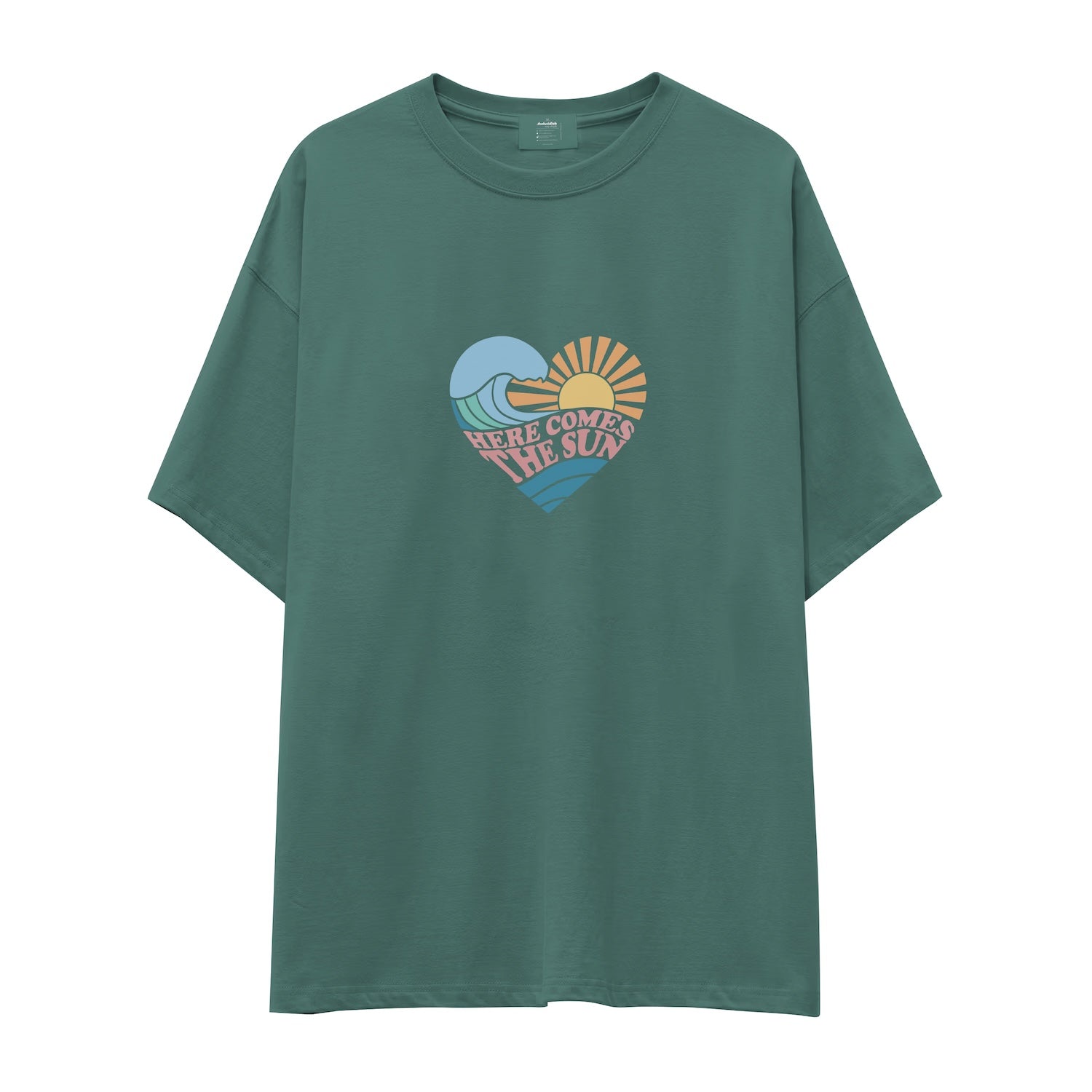 Here Comes The Sun Oversize Tişört