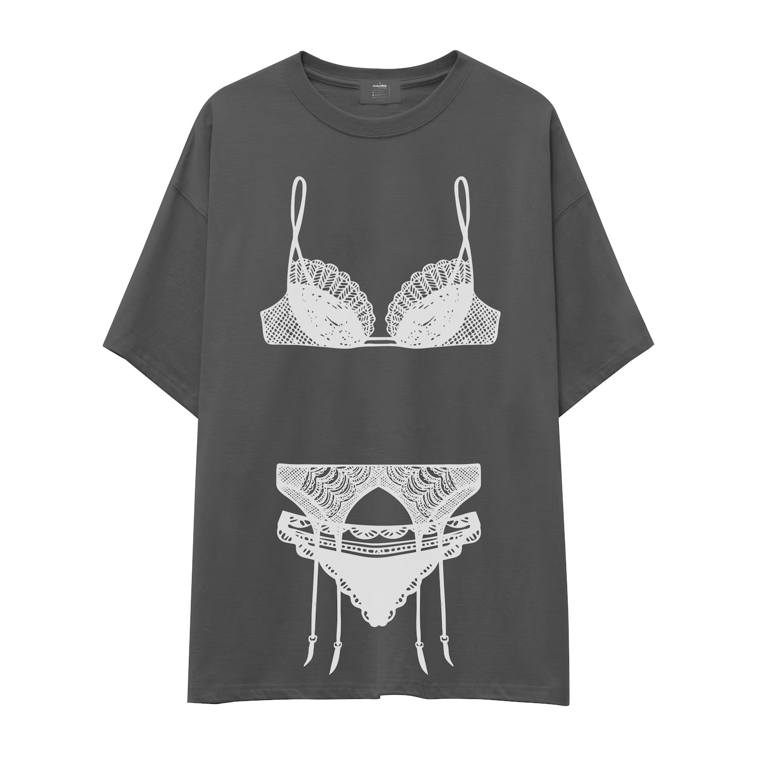 Noir Seduce Oversize Tişört