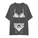 Noir Seduce Oversize Tişört