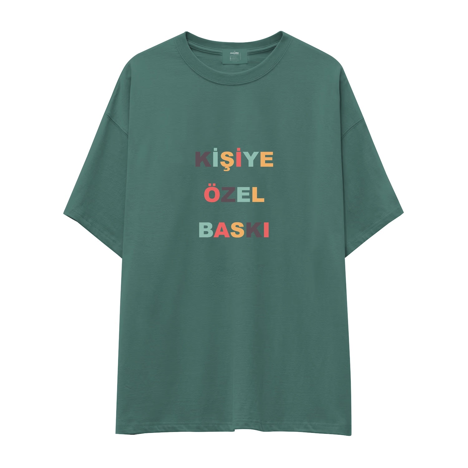 Kişiye Özel Baskılı Oversize Tişört