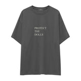 Protect The Dolls Oversize Tişört