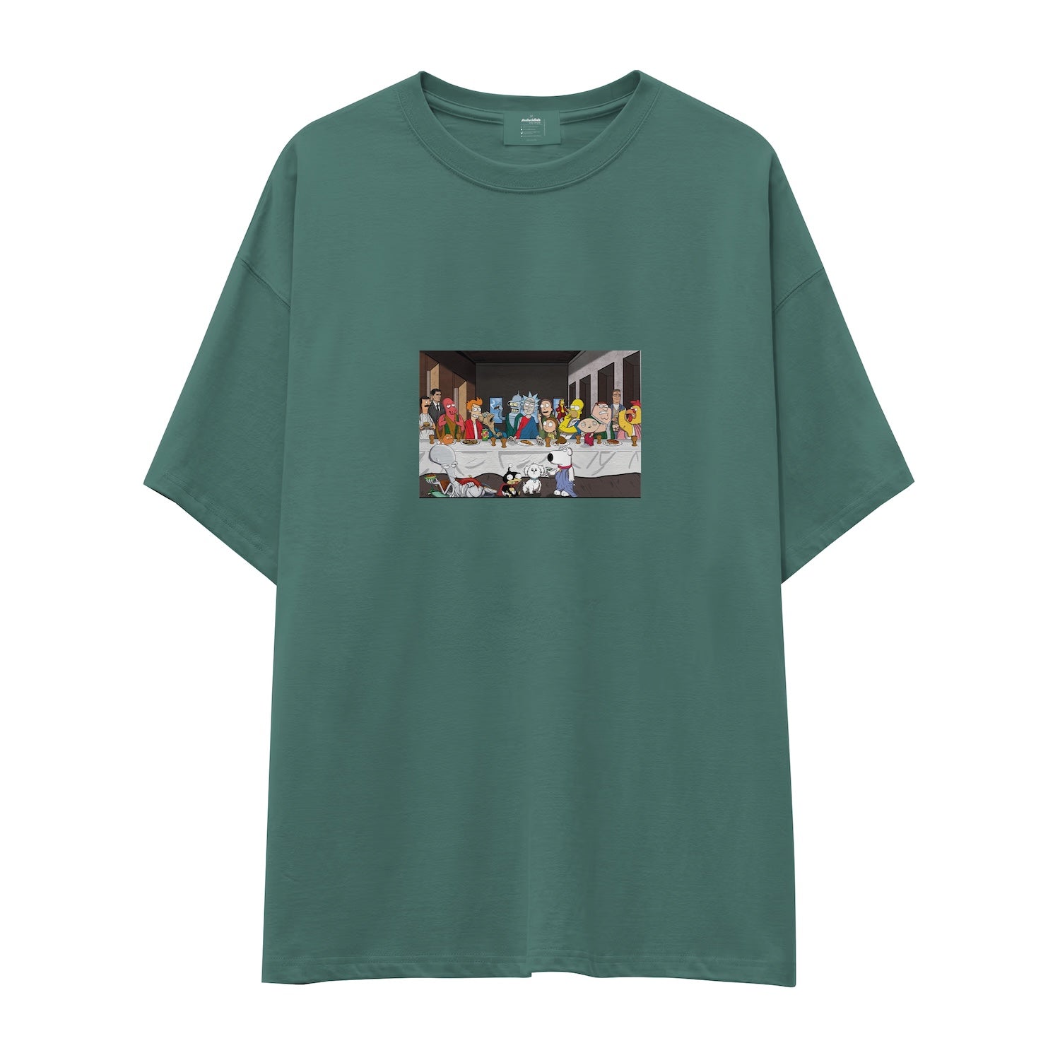 Champions Last Supper Oversize Tişört