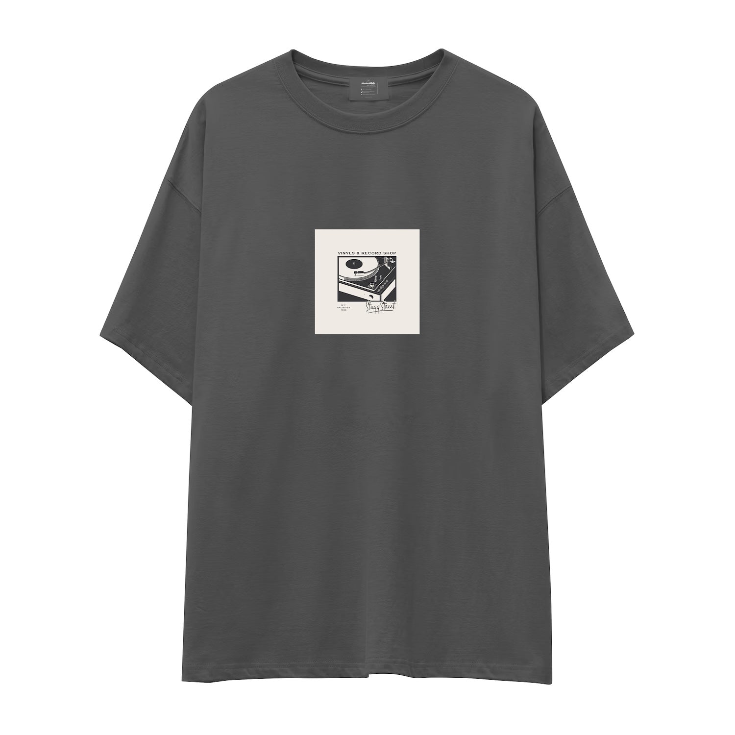 Vinyl Dreams Oversize Tişört