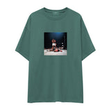 Muhammed Ali And Sonny Liston Usa 1965 Oversize Tişört