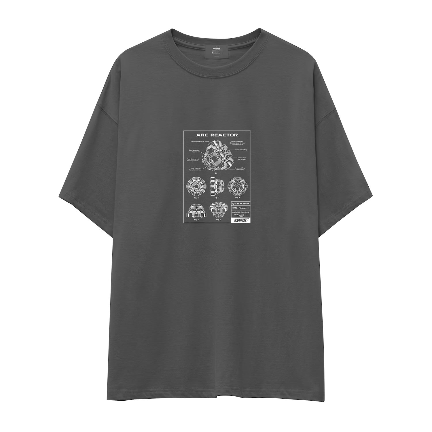 Arc Reactor Oversize Tişört