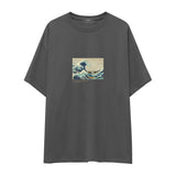 Kanagawa Oki Nami Ura Oversize Tişört