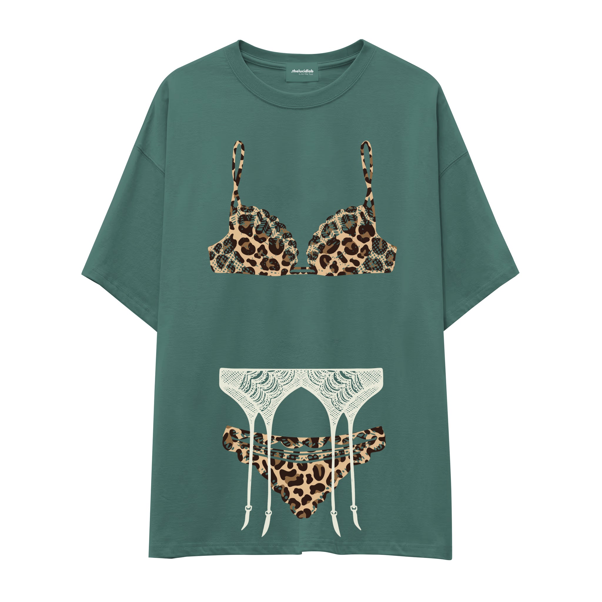 Noir Seduce – Leopard Oversize Tişört
