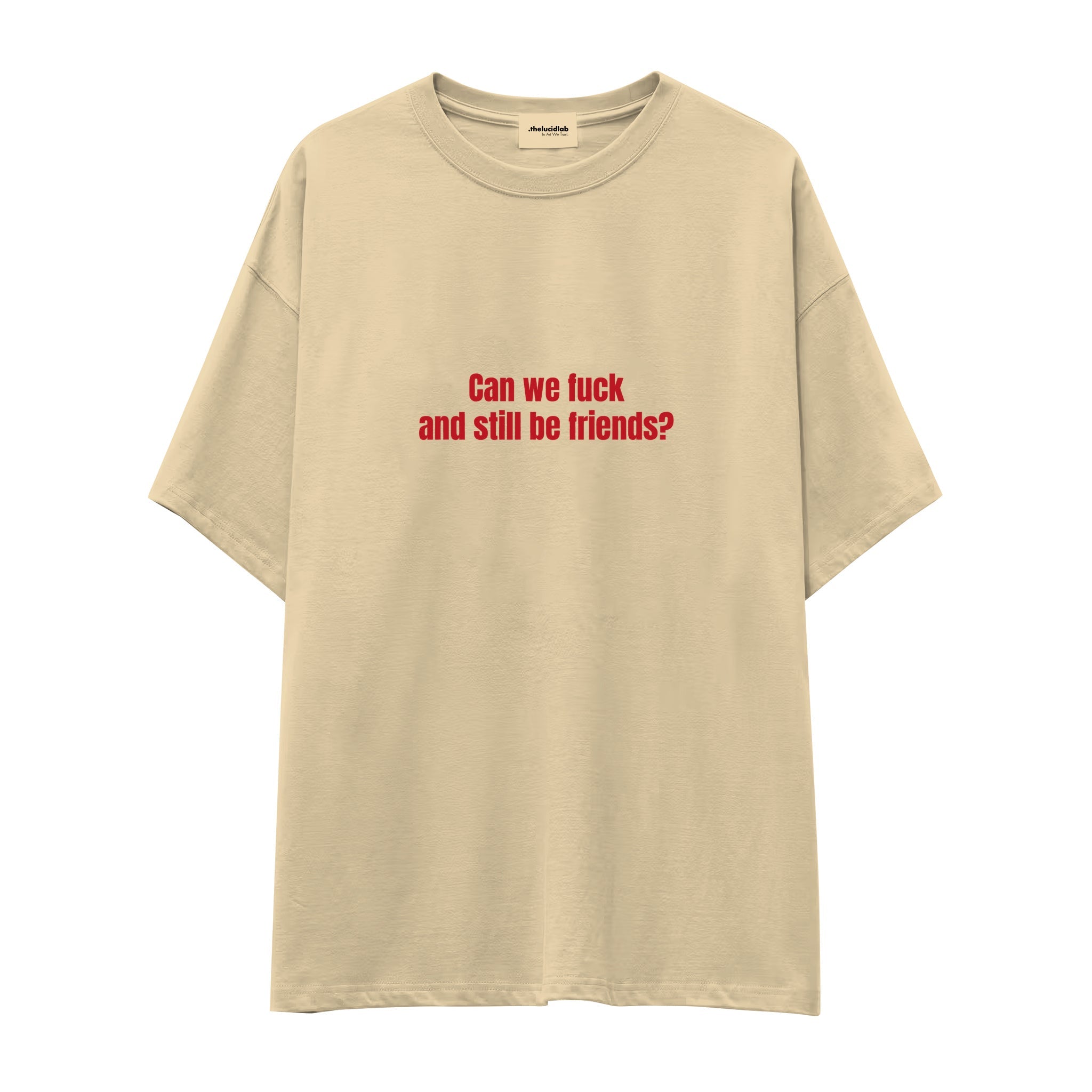 Can We Fuck Oversize Tişört