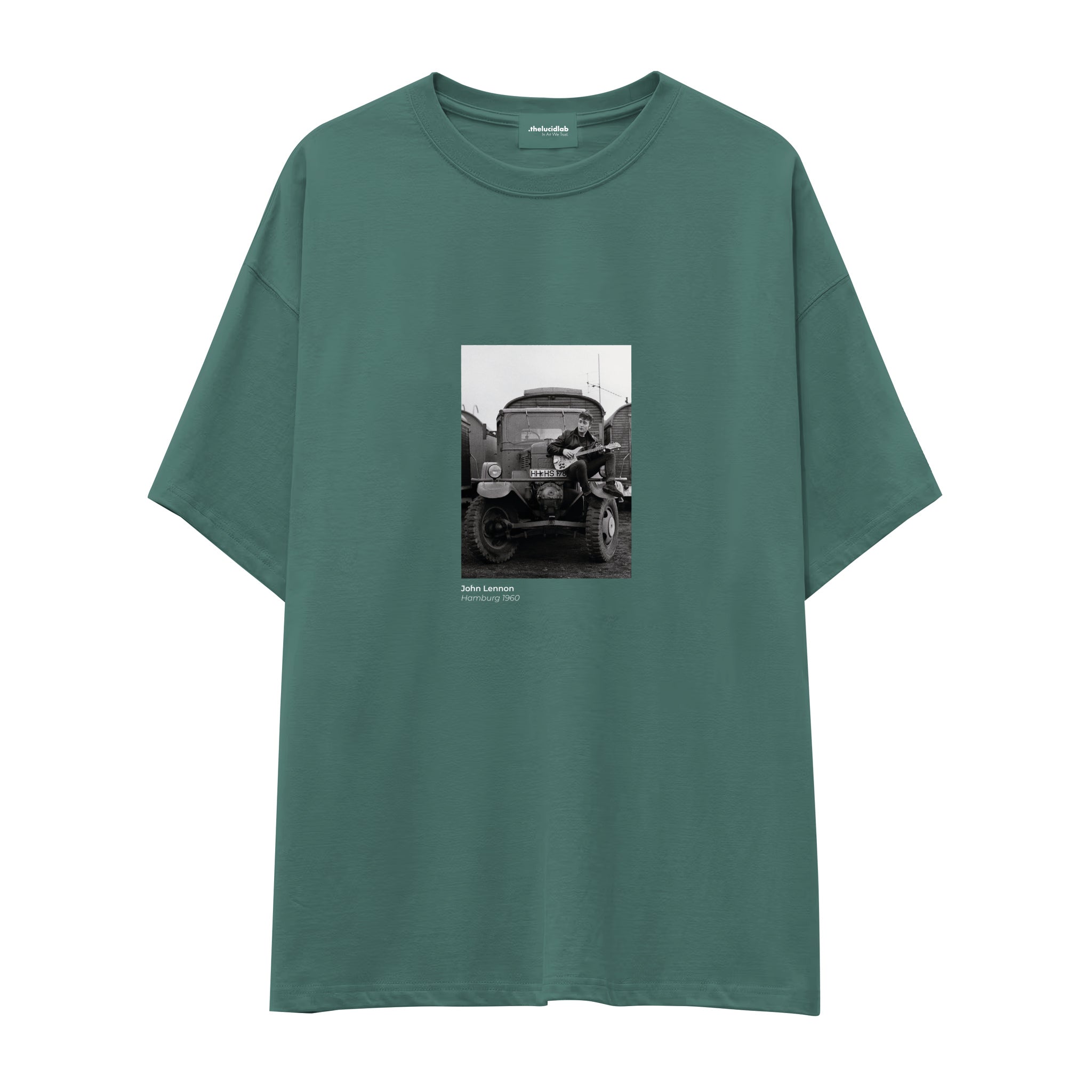 John Lennon Hamburg 1960 Oversize Tişört