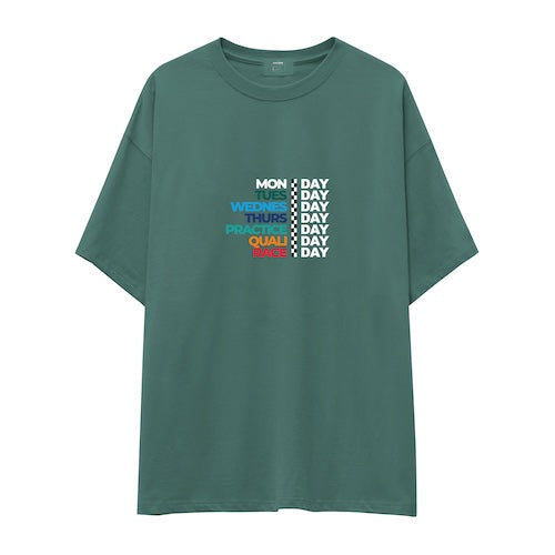 Formula 1 / Week Days Oversize Tişört