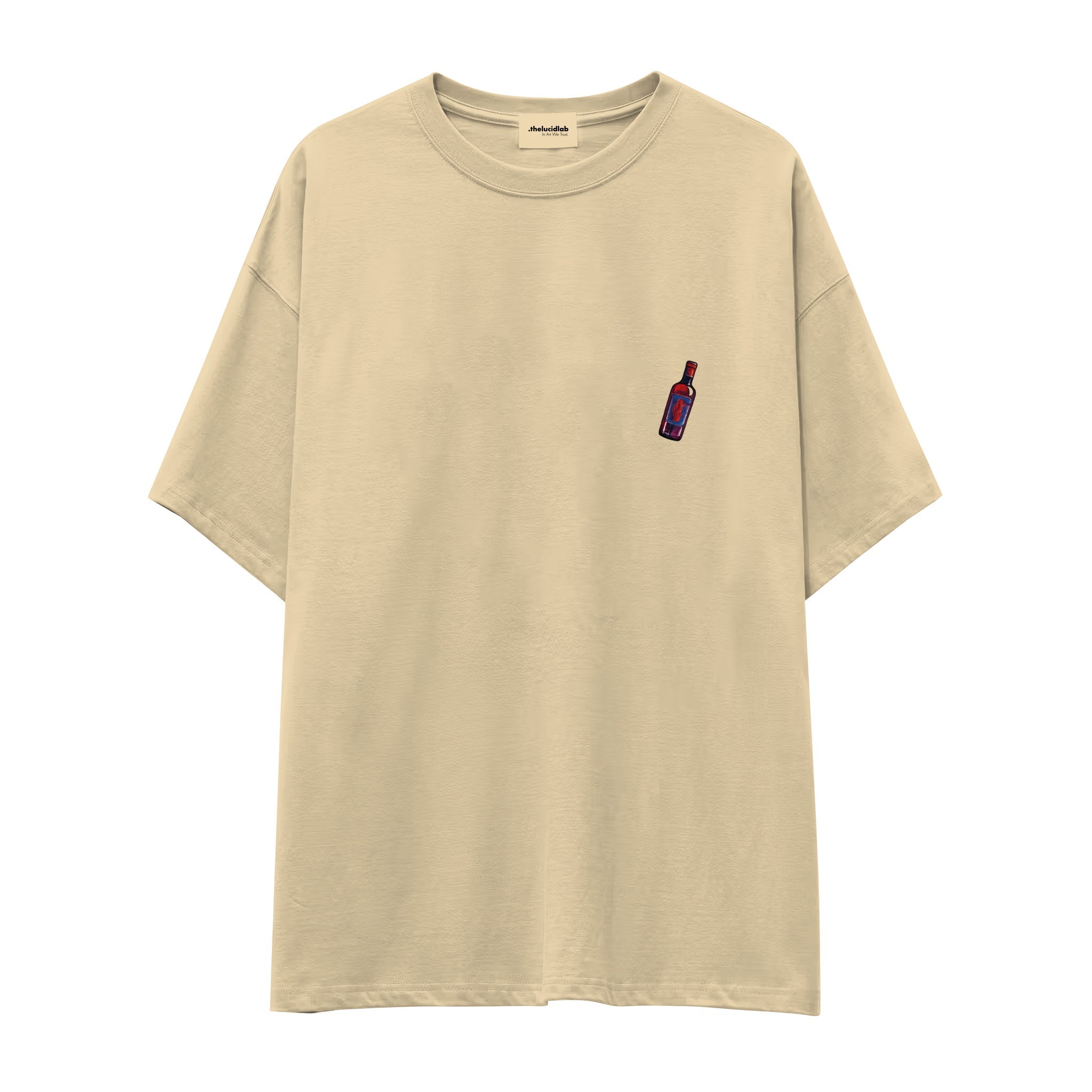 Pasta Sex Wine Oversize Tişört