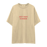 How Wife Summer Oversize Tişört