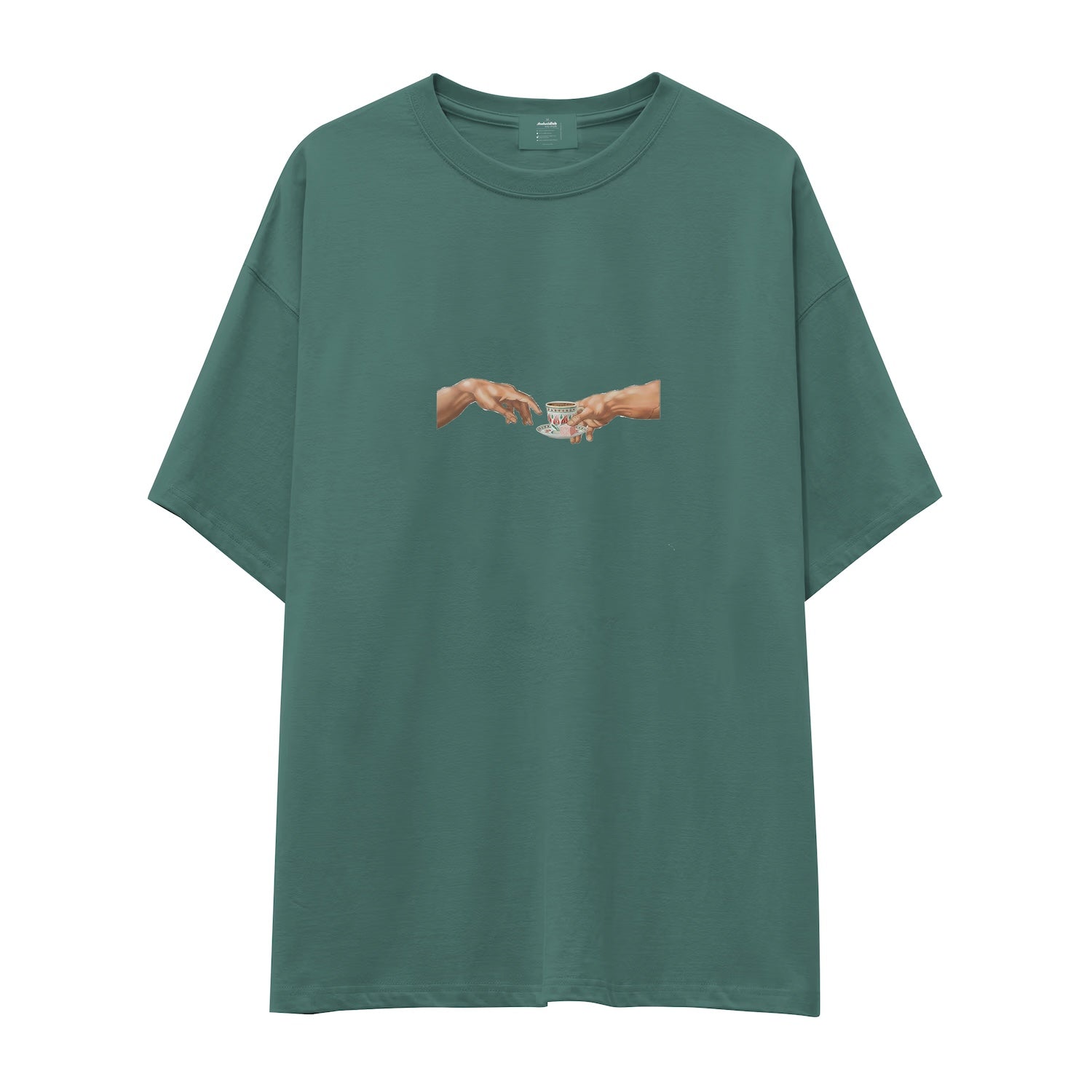 The Creation of Turkish Coffee Oversize Tişört