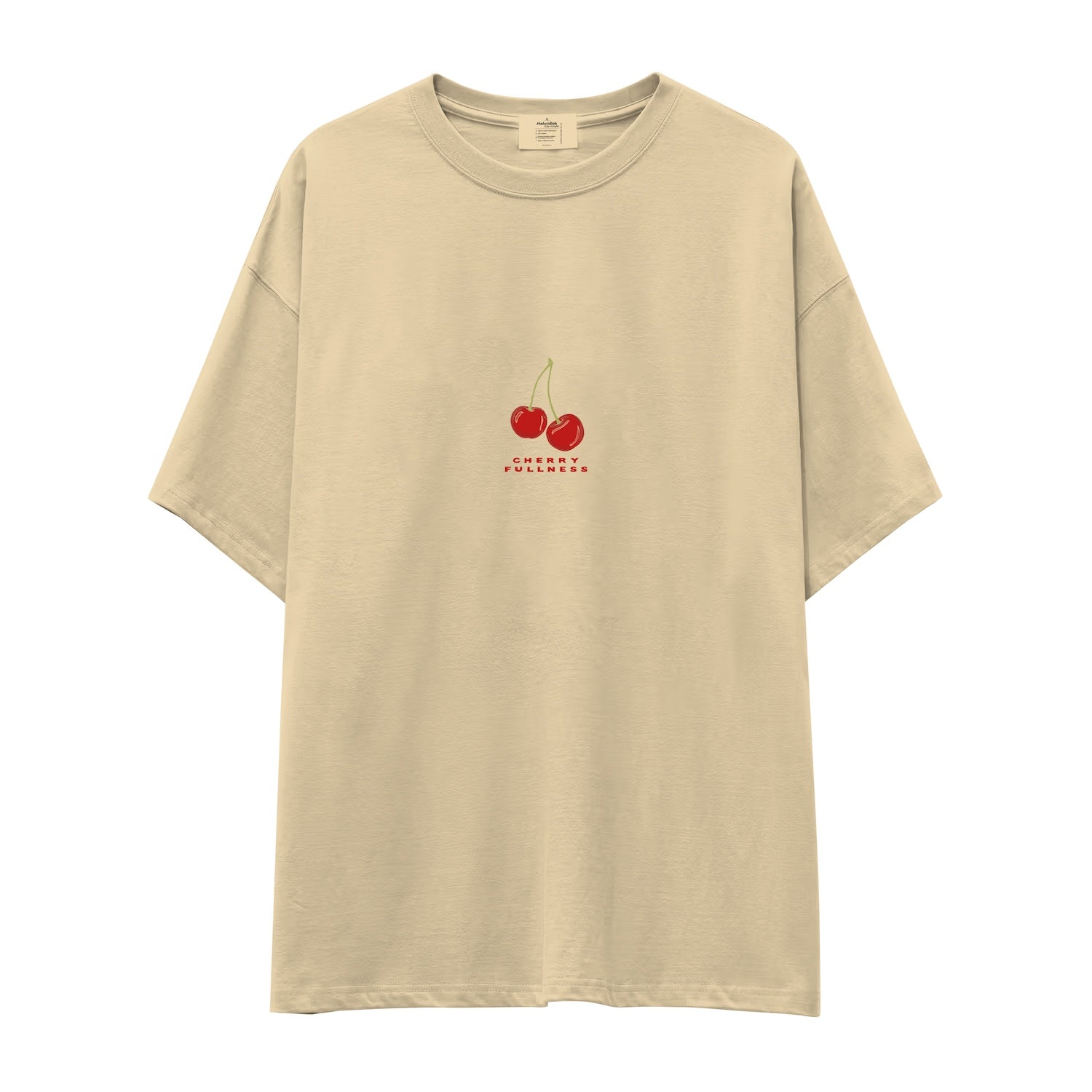Cherry Fullness Oversize Tişört
