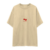 Cherry Fullness Oversize Tişört