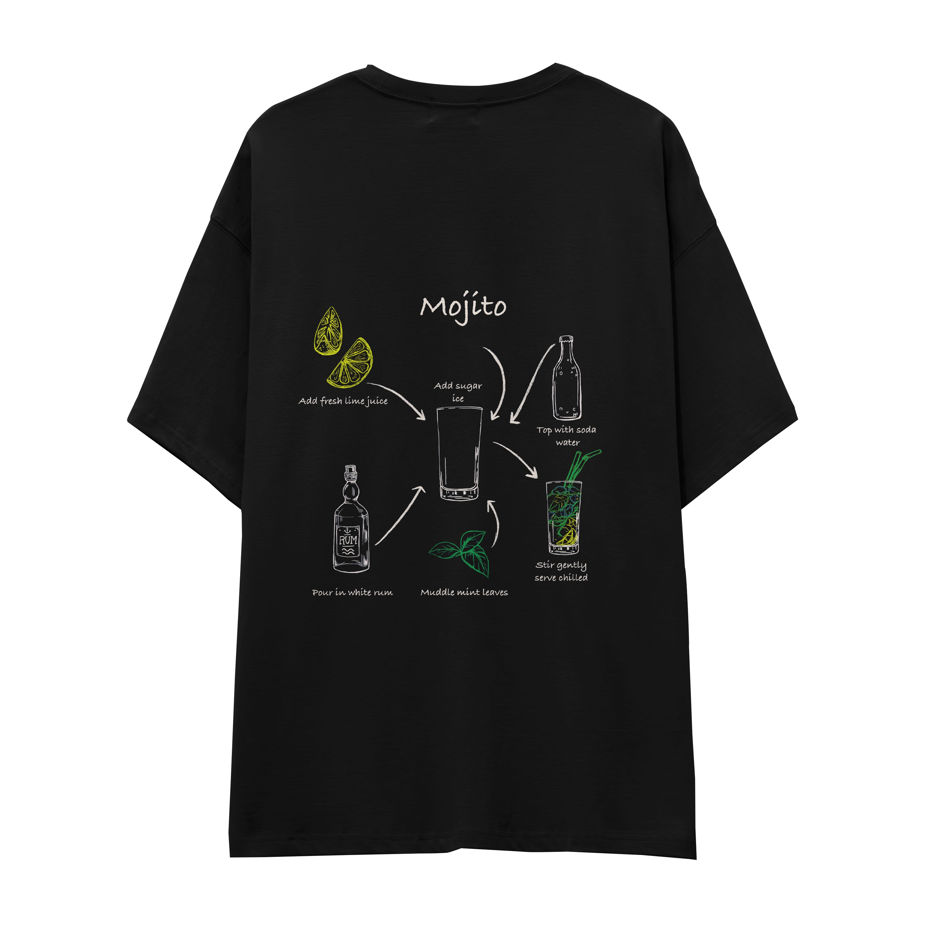 Mojito Oversize Tişört