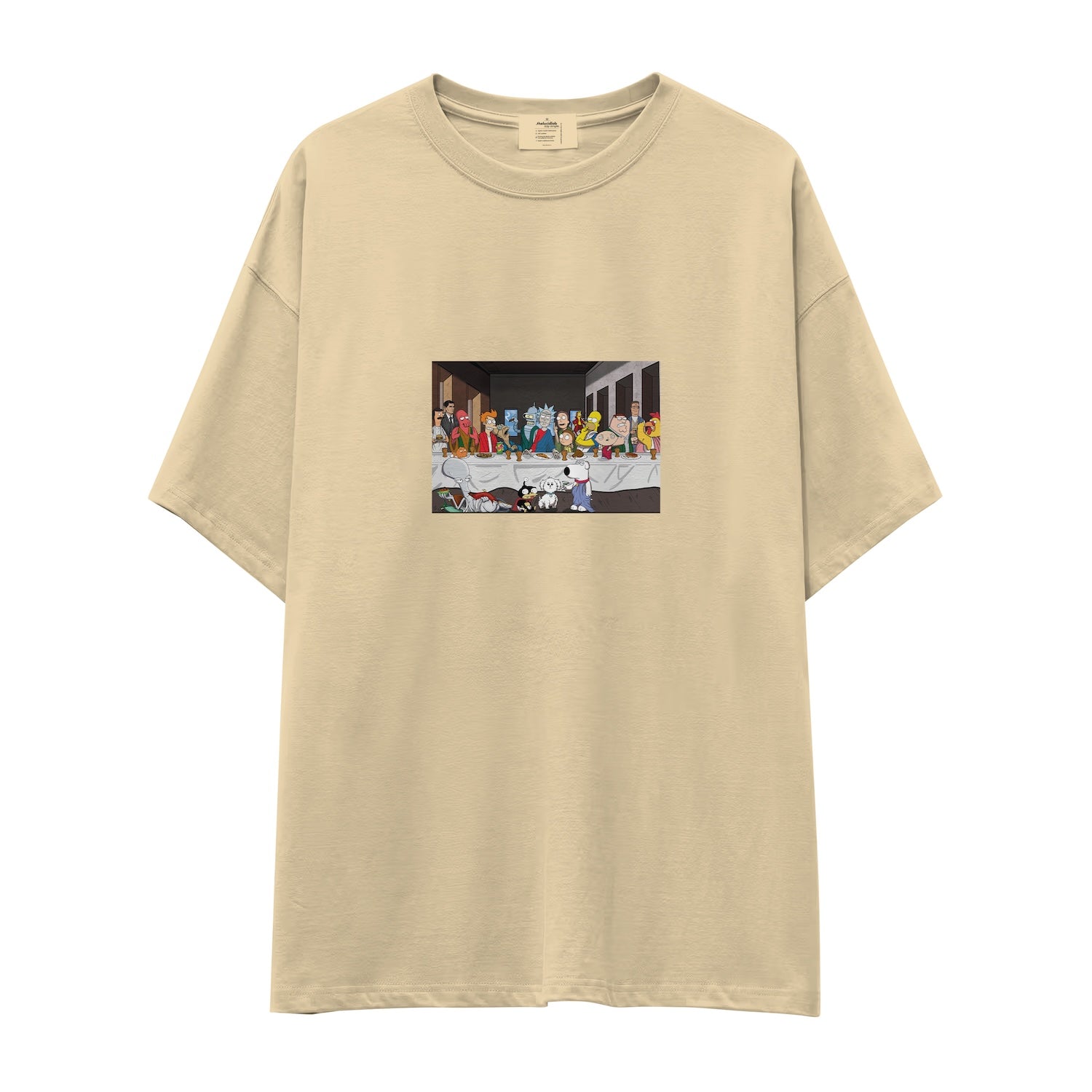 Champions Last Supper Oversize Tişört