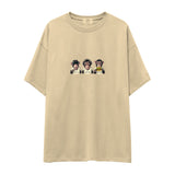 Diplomatic Monkeys Oversize Tişört