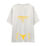 Yellow Bikini Oversize Tişört