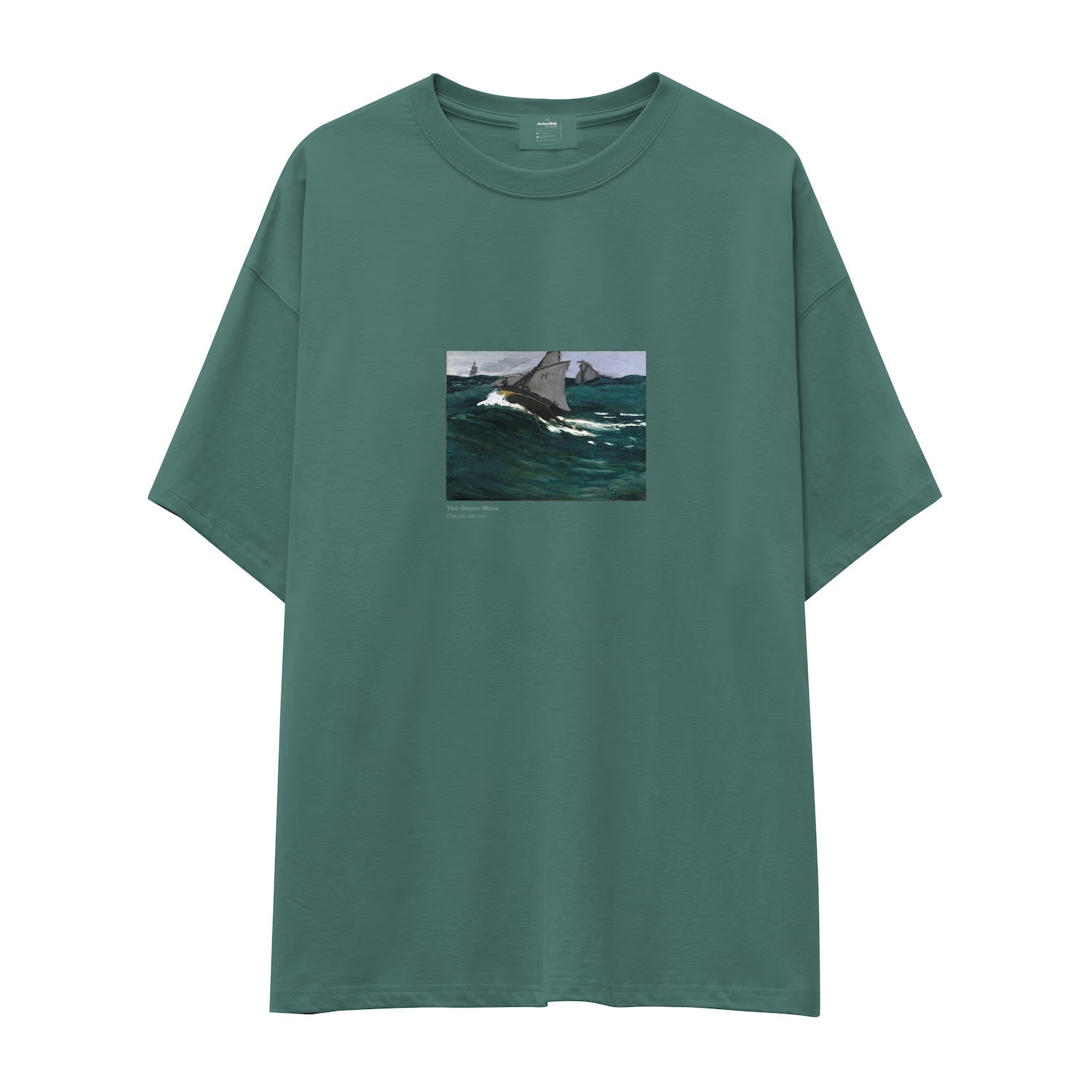 The Green Wave Oversize Tişört