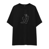 Women / Kadın Silüeti Oversize Tişört