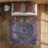 Mandala & Mor Mandala Çift Taraflı Nevresim Takımı