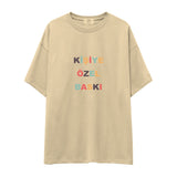 Kişiye Özel Baskılı Oversize Tişört