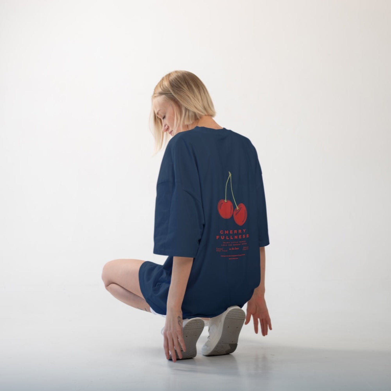 Cherry Mood Oversize Tişört