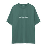 No Bra Club Oversize Tişört