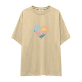 Here Comes The Sun Oversize Tişört